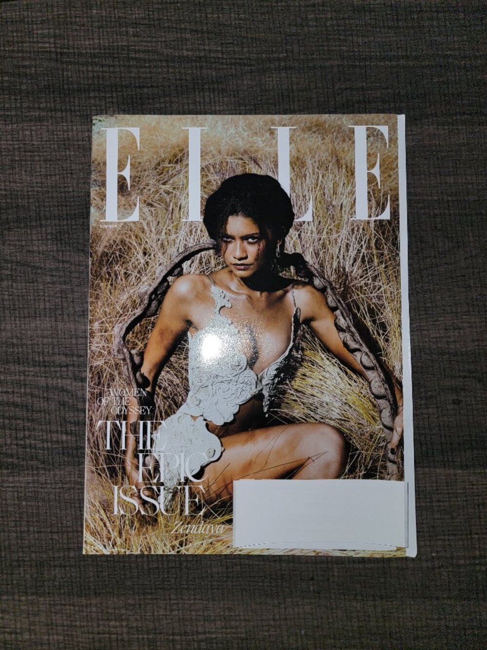 ZENDAYA - ELLE MAGAZINE - SUMMER 2026 - THE EPIC ISSUE - BRAND NEW